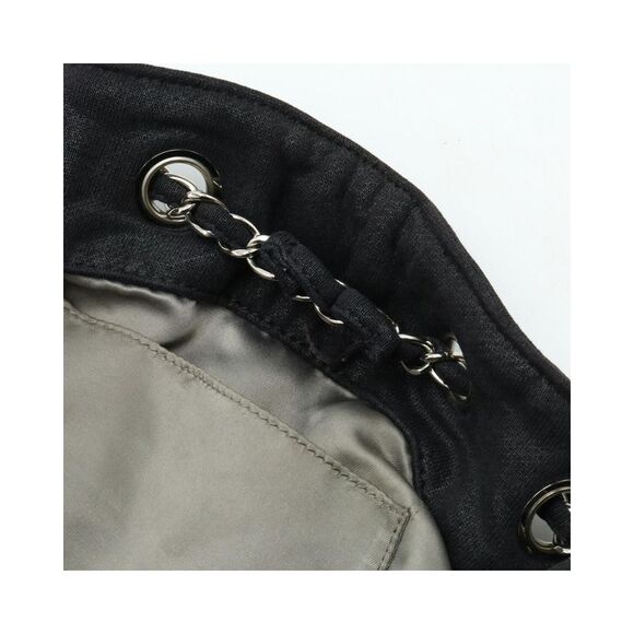 Pre Loved Chanel Cotton Jersey Tote Bag in Very Good Condition - Picture 7 of 8